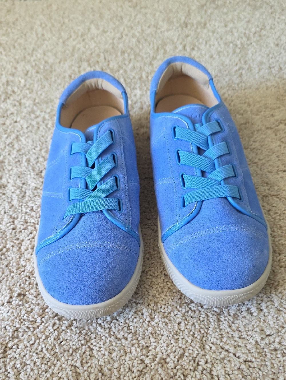 Periwinkle Blue Slip On Shoes